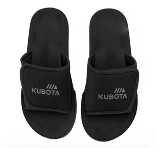 Klapki Kubota Rzep 2.0 Czarne - Klapki i japonki męskie - miniaturka - grafika 1