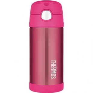 Thermos Termos dziecięcy ze słomką 355 ml różowy 120013 - Termosy - miniaturka - grafika 1