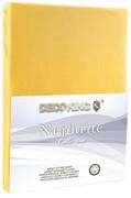 Prześcieradła - DecoKing Prześcieradło Jersey - Nephrite - Żółty 180x200 cm - miniaturka - grafika 1