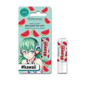 Balsamy do ust - 4organic #kawaii Natural lip balm Watermelon 5g - miniaturka - grafika 1