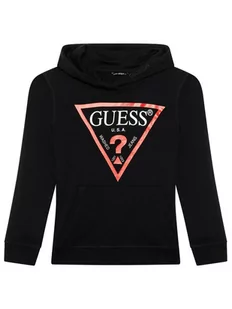 Guess Bluza L92Q09 KAUG0 Czarny Regular Fit - Bluzy dla chłopców - miniaturka - grafika 1