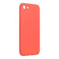 Etui i futerały do telefonów - Forcell Futerał SILICONE LITE do IPHONE 7 różowy - miniaturka - grafika 1