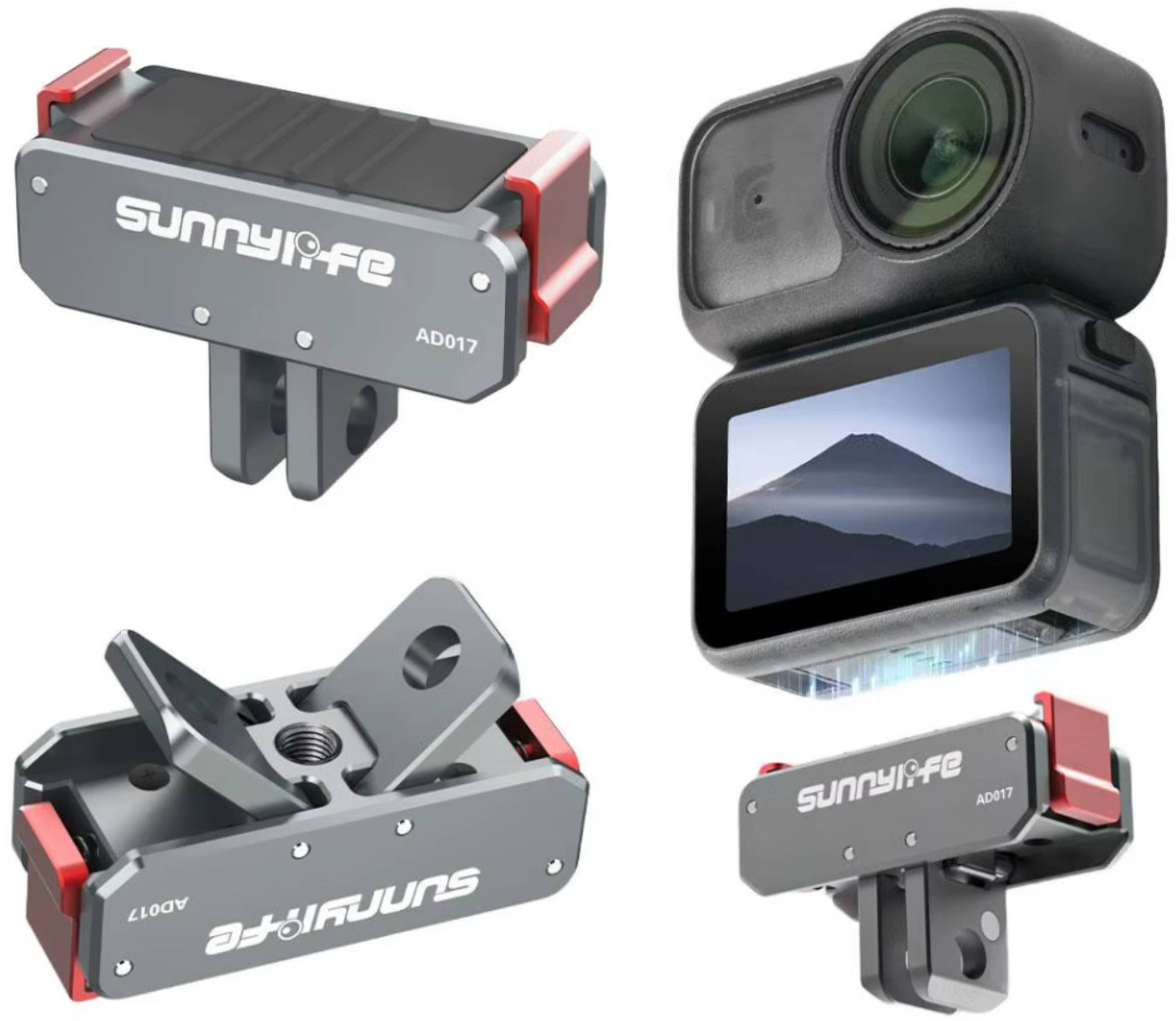 ADAPTER MAGNETYCZNY 1/4'' MOCOWANIE GOPRO DO DJI OSMO NANO / 360 / ACTION 5/4/3