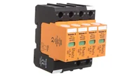 Bezpieczniki elektryczne - Weidmuller Ogranicznik przepięć VPU I 4 280V/12,5kA 1352180000 - miniaturka - grafika 1