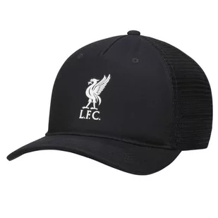 Czapka z daszkiem Nike Liverpool FC Rise FN4877 (kolor Czarny) - Czapki damskie - miniaturka - grafika 1