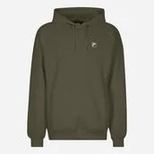 Bluzy męskie - Bluza męska z kapturem elegancka Fila FAM0321-60017 L Oliwkowa (4064556522849). Bluzy z kapturem męskie - miniaturka - grafika 1