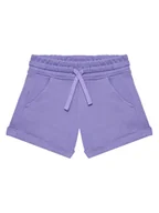 Spodenki damskie - United Colors Of Benetton Szorty sportowe 3J68C901C Fioletowy Regular Fit - miniaturka - grafika 1