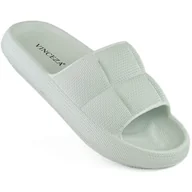 Klapki i japonki damskie - Klapki damskie jasnozielone Vinceza 76052 - miniaturka - grafika 1