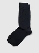 Skarpetki męskie - Skarpety z nadrukiem z logo w zestawie 2 szt. - miniaturka - grafika 1