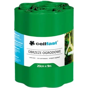CELLFAST Obrzeże ogrodowe 20 cm x 9 mb zielone - Ogrodzenia - miniaturka - grafika 1