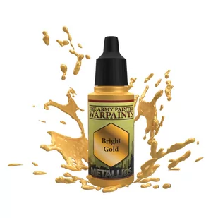 Army Painter Bright Gold 18ml farbka Metallic - Akcesoria do gier planszowych - miniaturka - grafika 1