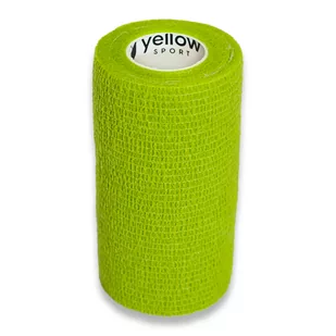 yellowBAND Bandaż Kohezyjny 10cm x 4,5m Zielony - Apteczki i materiały opatrunkowe - miniaturka - grafika 1