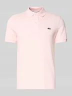 Koszulki męskie - Koszulka polo o kroju slim fit z czystej bawełny - miniaturka - grafika 1