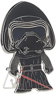 Loungefly POP! Large Enamel Pin STAR WARS: KYLO REN GROUP - Kylo Ren Szpilki - Słodka Kolekcja Broszka - Dla Plecaków i Torby - Pomysł na prezent - Oficjalny towar - Czółenka - miniaturka - grafika 1