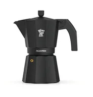 Zaparzacze i kawiarki - PEZZETTI ITALEXPRESS Emaliowana kawiarka (3 filiżanki) - Czarny - miniaturka - grafika 1