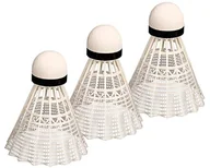 Badminton - Avento Complex badminton sprężyny piłki w zbiorniku, biała/czarna, One Size 65SD-WIT-Uni - miniaturka - grafika 1