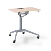 Stoły i stoliki do biura - Mobilny stół rozkładany, 475 x 715 mm - miniaturka - grafika 1