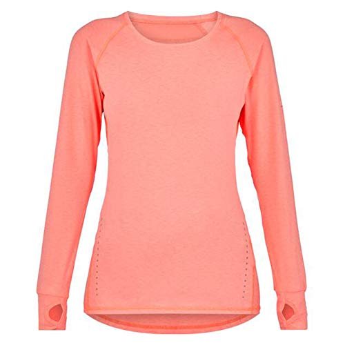 Pro Touch Bluza damska Eeva szary Melanż/Neonpeach 42