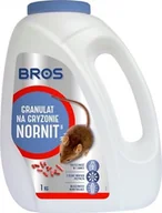 Zwalczanie i odstraszanie szkodników - BROS Granulat na gryzonie NORNIT, 1 kg - miniaturka - grafika 1