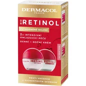 Kremy do twarzy - Dermacol Bio Retinol krem na dzień i na noc podwójne opakowanie - miniaturka - grafika 1