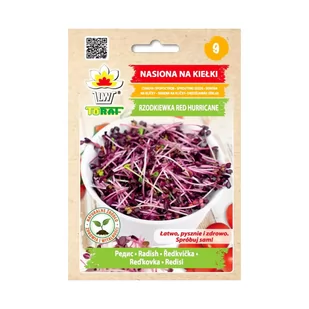 Toraf Nasiona na kiełki RZODKIEWKA RED PURPLE 1 kg Nas000060 - Nasiona na kiełki - miniaturka - grafika 1