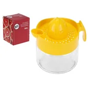 Pozostałe akcesoria kuchenne - Wyciskacz do cytrusów Wyspa Okazji żółto-przezroczysty - miniaturka - grafika 1