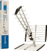 Anteny TV - eSTAR T-1116 UHF Triplex LTE Juoda - miniaturka - grafika 1