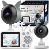 Elektroniczne nianie i monitory oddechu - Niania Elektroniczna Kamera Na Żywo Tryb Nocny VOX LCD ZOOM Bezprzewodowa - miniaturka - grafika 1