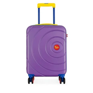 Walizka kabinowa Semi Line T5930-1 Fioletowy - Walizki - miniaturka - grafika 1