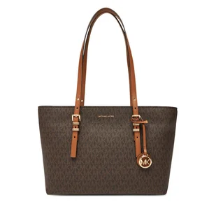 Torebka MICHAEL Michael Kors Quinn 30T5GQNT2B Brązowy - Torebki damskie - miniaturka - grafika 1