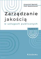 Biznes - CeDeWu Zarządzanie jakością w usługach publicznych w.2 Krzysztof Opolski, Piotr Modzelewski - miniaturka - grafika 1