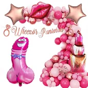 Wieczór panieński i kawalerski - BALONY ZESTAW BALONÓW NA WIECZÓR PANIEŃSKI 108SZT - miniaturka - grafika 1