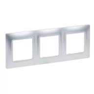 Klawisze i ramki - Legrand Ramka potrójna Niloe Selection 762013 aluminium - miniaturka - grafika 1