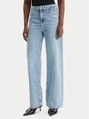 Spodnie damskie - BOSS Jeansy C_Marlene Hr 11.0 50555871 Niebieski Regular Fit - miniaturka - grafika 1