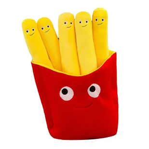 MASKOTKA FRYTKI Śmieszna Przytulanka Pluszak - Maskotki i pluszaki - miniaturka - grafika 1