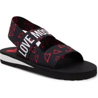 Sandały damskie - Love Moschino Sandały EVA30 ELASTICO - miniaturka - grafika 1