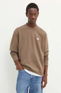 Bluzy męskie - Dickies bluza męska kolor brązowy gładka - miniaturka - grafika 1