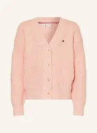 Swetry damskie - Tommy Hilfiger Kardigan rosa - miniaturka - grafika 1