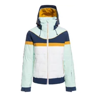 Kurtki narciarskie - Damska Kurtka ocieplana ROXY PEAKCHIC INSULA J SNJT BDY0 ERJTJ03379-BDY0 – Zielony - miniaturka - grafika 1