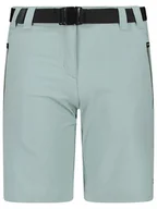 Spodenki damskie - CMP Bermudy w kolorze zielonym - miniaturka - grafika 1