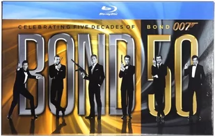 Kolekcja Jamesa Bonda Edycja z okazji 50 rocznicy - Filmy akcji Blu-Ray - miniaturka - grafika 1