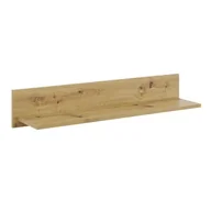 Półki do salonu - Półka wisząca, ścienna, loft, 100x20x18 cm, dąb artisan, mat - miniaturka - grafika 1