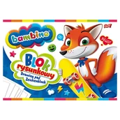 Szkolne artykuły papiernicze - Bambino Blok Rysunkowy Z Białymi Kartkami A4 20 Białych Kartek Arkuszy - miniaturka - grafika 1