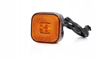 Akcesoria do przyczep i kamperów - Lampa Obrysowa Led Żółta Przednia Diodowa Lampka - miniaturka - grafika 1