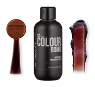 Farby do włosów i szampony koloryzujące - Colour Bomb - Gorąca Czekolada 673 - odżywka koloryzująca z keratyną i wit.B5 - miniaturka - grafika 1
