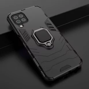 Ring Armor pancerne hybrydowe etui pokrowiec + magnetyczny uchwyt Samsung Galaxy A22 4G niebieski - Etui i futerały do telefonów - miniaturka - grafika 8