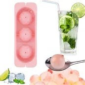 Akcesoria do lodu - FORMA DO LODU FOREMKA KOSTEK OKĄGŁE DUŻE 3 - miniaturka - grafika 1