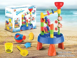 WOOPIE Stolik Wodny 2w1 Wodospad 5 el. - Zabawki do piasku - miniaturka - grafika 6