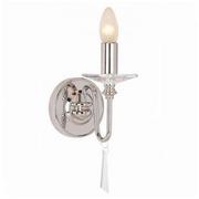 Lampy ścienne - Elstead Lighting Finsbury Park 1Lt Wall Light Old Bronze FP1 POL NICKEL Elstead kinkiet stylowy abażurowy FP1 POL NICKEL ) - miniaturka - grafika 1