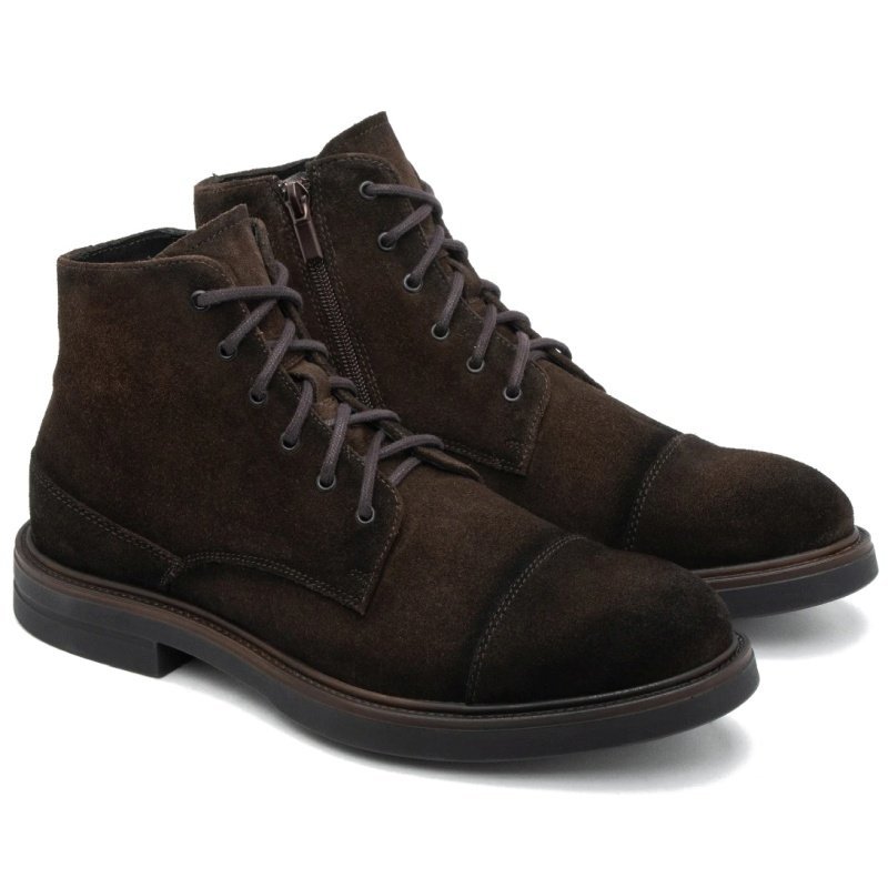 Trzewiki męskie Ryłko IDFM07__ _DE6F BROWN R.40